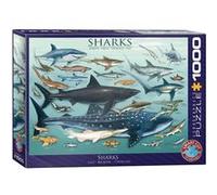 EurographicsPuzzles - Requins - puzzle - 1000 pièces G
