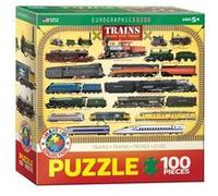 EurographicsPuzzles - Trains - puzzle - 100 pièces G