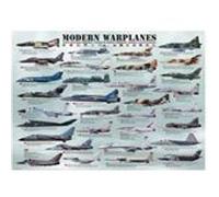 EurographicsPuzzles Transportation & Aviation - Modern Warplanes - puzzle - 1000 pièces multicolore G