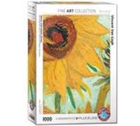 EurographicsPuzzles - Vase avec douze tournesols (détail) - puzzle - 1000 pièces multicolore G