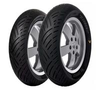 TVS Eurogrip Pneu scooter Bee Connect 59J TL Avant/Arrière Argenté 3.50-10