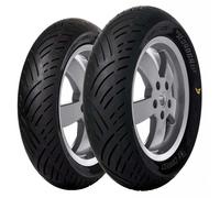 TVS Eurogrip Pneu scooter Bee Connect 62P TL 130/70-12 Avant/Arrière Argenté