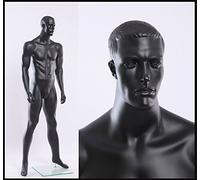 Eurohan mA 120-8 noir mat verni abstrait mannequin de vitrine homme