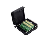 euroharry Adaptateur mâle DB25 25 Broches Couvercle en Plastique du bornier du connecteur DB25-G1