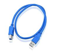 euroharry Câble d'imprimante USB 3.0 60 cm 0,6 m Câble de chargement et de données USB A mâle vers USB B mâle