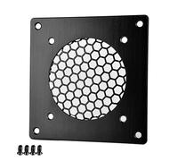 Euroharry Grille d'aération 80 mm pour PC, ordinateur, AV, armoires électroniques (1 pièce)