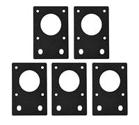 euroharry Lot de 5 supports de moteur, 42 plaques de montage pour moteur pas à pas de la série NEMA 17 42, pour aluminium 2020 2040