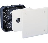 Eur'Ohm - Boîte de dérivation à sceller pour murs maçonnés - 170 x 170 x 45 mm