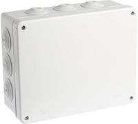 EUR'OHM Boite de dérivation étanche avec traitement anti-UV renforcé - IP55 - SUM'OHM 240x190x90-12 entrées - Câble gaine et connectique