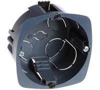 Eur'Ohm - Boîte d'encastrement multi-supports XL Ultra - 1 poste - Prof. 50 mm - Diam. 67 mm