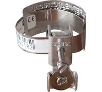 EUR'OHM Collier d'équipotentialité 14cm - Ø8 à 35mm - Câble gaine et connectique