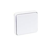 EUR'OHM Interrupteur va et vient composable - IP55 - OXXO Blanc - Interrupteur et prise