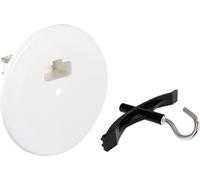 EUR'OHM Kit accessoires de fixixation luminaire + couv DCL d 120 - Câble gaine et connectique