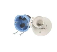 EUR'OHM - KIT APPLIQUE CLOISON SECHE E27 AIR'METIC DCL D54 AVEC DOUILLE E27 EUR'OHM 53078 - EUR-53078