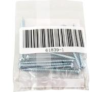 EUR'OHM Lot de 10 vis longues (40mm) - pour fixation sur les boîtes d'appareillage d'encastrement - Câble gaine et connectique