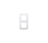 EUR'OHM - PLAQUE BLANCHE 2P.ENT71MM ESPRIT EUR'OHM 61897 - EUR-61897