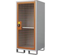 EUROKRAFT | Armoire pour bouteilles de gaz | 1 porte | h x l x p 1550 x 680 x 680 mm