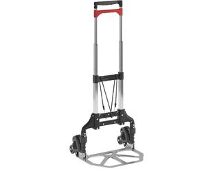 eurokraft basic | Diable pliable pour escaliers | L x p bavette 390 x 270 mm, force 60 kg