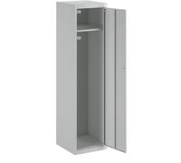 EUROKRAFT | Basic | Vestiaire Venlo | 1 Compartiment | Gris Clair | Largeur 450 mm | élément additionnel