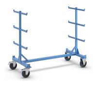 eurokraft | Chariot à Bras-Support | Double Face | Force 700 kg