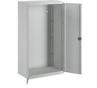 EUROKRAFT | Pro | Armoire pour Charges Lourdes en Acier | Armoire Vide - à équiper de façon personnalisée | Gris Clair/Gris Clair