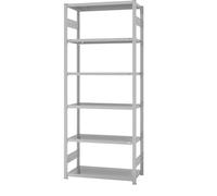 EUROKRAFT | Pro | Rayonnage emboîtable modulaire | plastifié | rayonnage de Base | Largeur x Profondeur 1000 x 500 mm