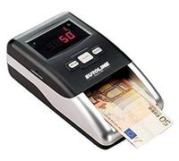 EUROLINE - Détecteur de faux billets automatique - Certifié 100% détection de faux billets par la Banque Centrale Européenne - Secteur + Batterie rechargeable Li-ion incluse