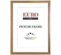 EUROLine35 cadre photo sur mesure pour des photos 70 cm x 143 cm, couleur: Chêne rustique, fabrication sur mesure du cadre en bois MDF, y compris verre acrylique traité antireflet et partie arrière
