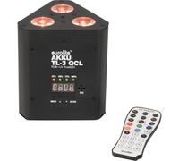 EuroLite 41700510 AKKU TL-3 QCL RGB+UV Trusslight Projecteur à effets LED Nombre de LED (détails):3 4 W