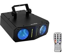 EuroLite 51918563 DMF-4 Hybrid Projecteur à effets LED DMX Nombre de LED (détails):82