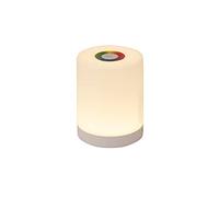 Eurolite AKKU Lampe de table RVB | Moodlight LED à batterie avec fonction tactile et LED RVB + WW