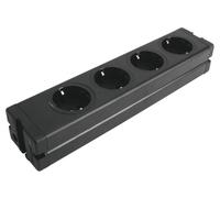 EUROLITE bloc multiprise 4x ALU sw