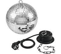 EUROLITE Boule miroir 20cm avec moteur MD-1015
