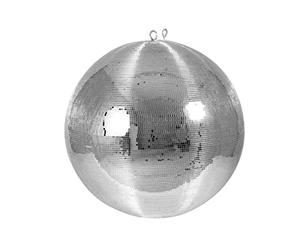 EUROLITE Boule miroir de 50 cm (5 x 5 mm) | Boule de miroir de sécurité avec deuxième œillet