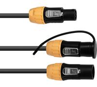 EUROLITE Câble adaptateur IP T-Con(M)/2xT-Con(F)