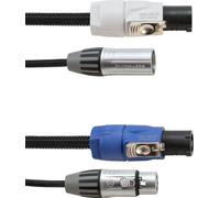 EUROLITE Câble combiné DMX P-Con/3 Pin XLR 3m