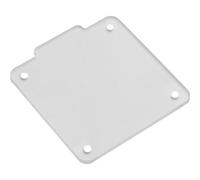 EUROLITE Diffusorscheibe für AKKU Dot 1 RGB/WW QuickDMX sw (41700061)