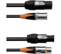 EuroLite DMX Câble de liaison [1x XLR femelle 3 pôles - 1x XLR femelle 3 pôles] 3 m