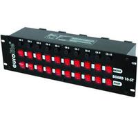 Eurolite DMX Splitter Board 10-ST 10x contact de protection 10 canaux 48,30cm (19")-Forme de construction (70008283)