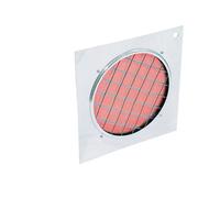EUROLITE Filtre dichro rouge, cadre argenté PAR-56