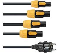 EUROLITE IP T-Con Câble d'alimentation 1-4, 3x2,5mm