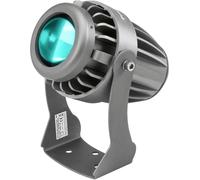 EuroLite LED IP PST-10W türkis PinSpot LED Nombre de LED (détails): 1 10 W noir