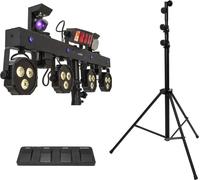 EUROLITE LED KLS Scan Next FX Kit d'éclairage compact + interrupteur à pied + trépied