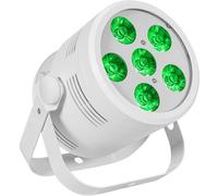 Eurolite LED Silent Par 6 Q loor blanc