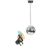 Eurolite Mirrorball 20 cm Set with Pinspot and Motor