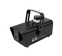 EUROLITE N-19 Machine à fumée LED hybride RVB | Machine à fumée compacte avec 600 W de puissance, éclairage LED, télécommande par câble