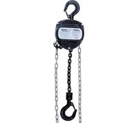 EUROLITE Palan à chaîne 10M/1.0T noir