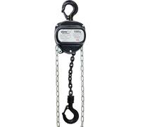 EUROLITE Palan à chaîne 6M/1.0T noir