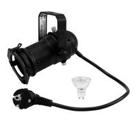 Eurolite Lot de mini spots GU10 20000559 - Ampoule GU10 LED SMD 7 W 230 V 3000 K Blanc chaud