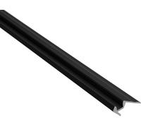 EUROLITE Profilé d'escalier pour LED Strip noir 2m (51210897)